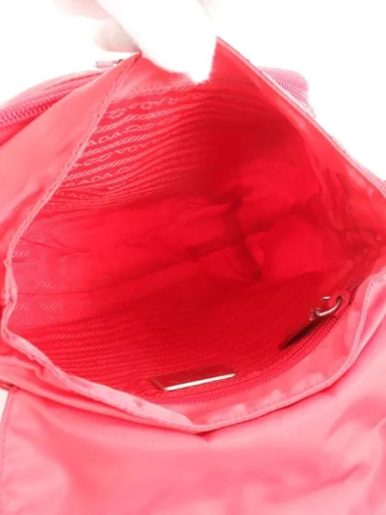 Prada Tessuto Nylon Triangle Logo Shoulder Bag - Picture 6 of 9